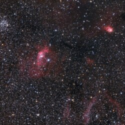 NGC 7635 Bubble and M52