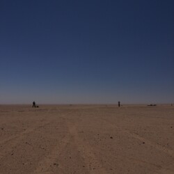 Overview shortly before the second contact